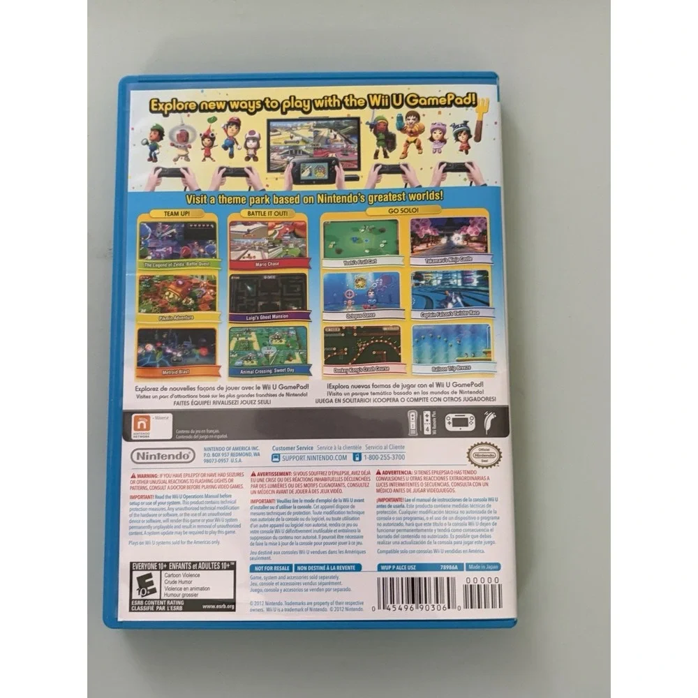 Nintendo Land Nintendo Wii U Video Game